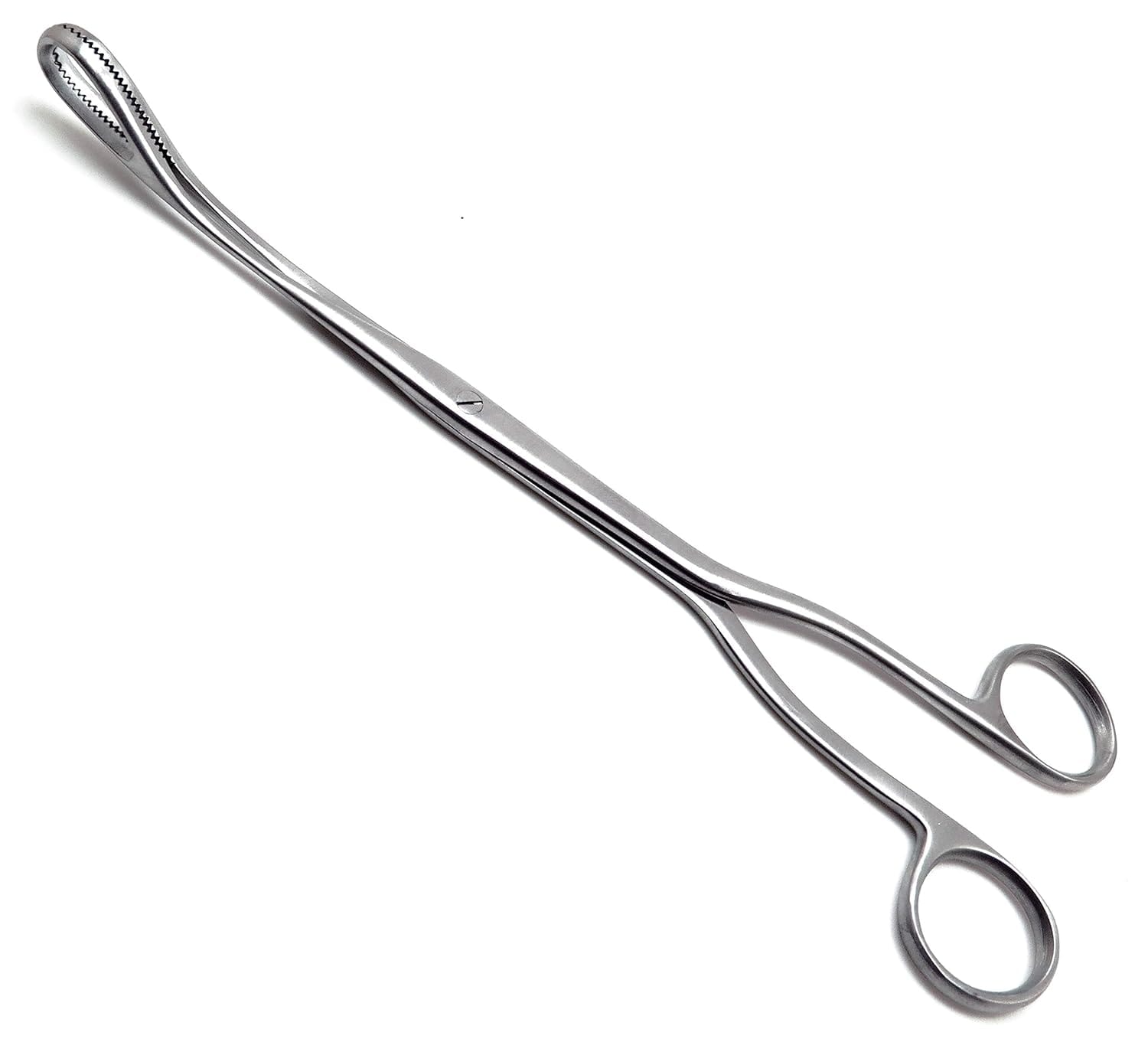 Foerster Sponge Forceps 9.5 inch Curved Serrated