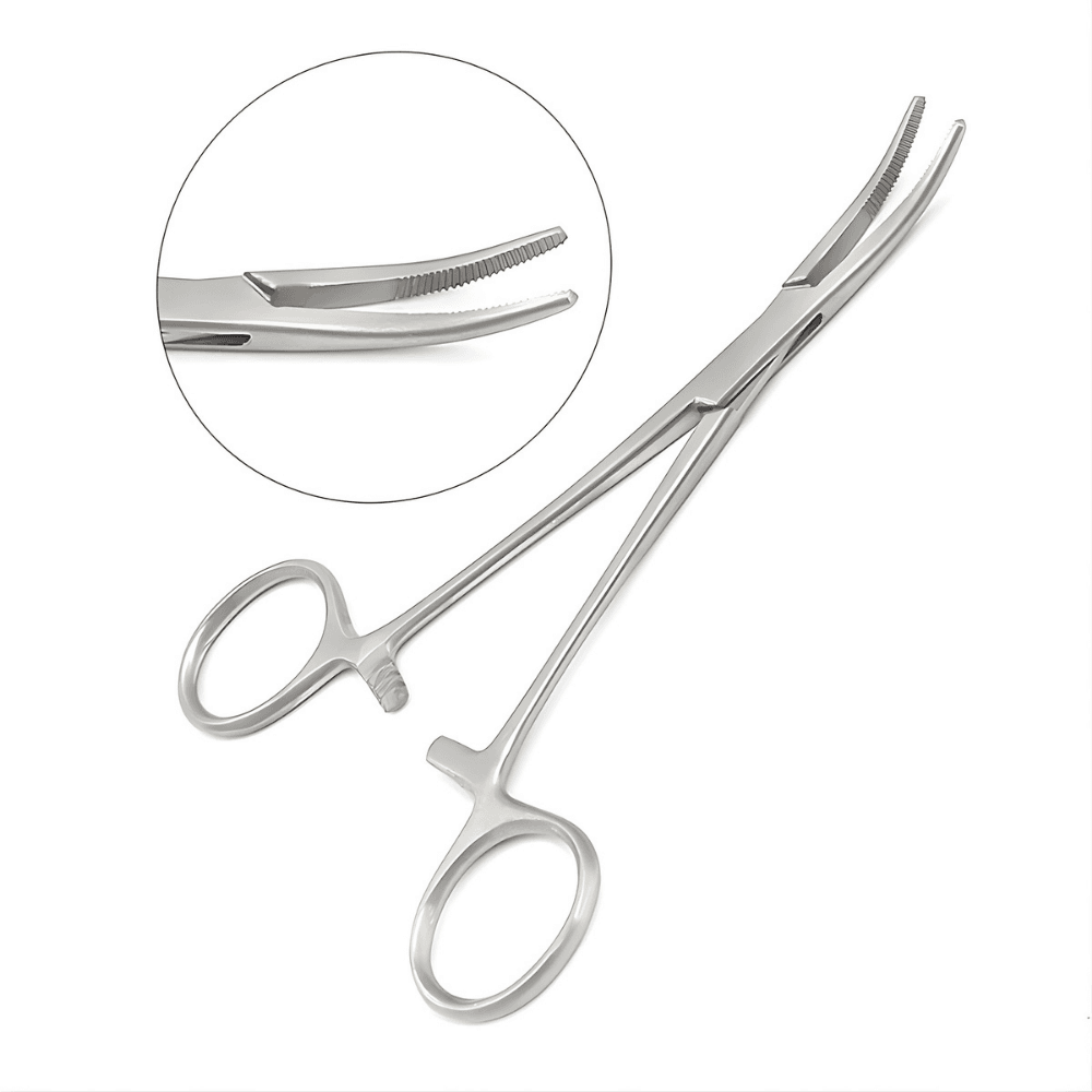 curved kelly forceps 5.5 inch
