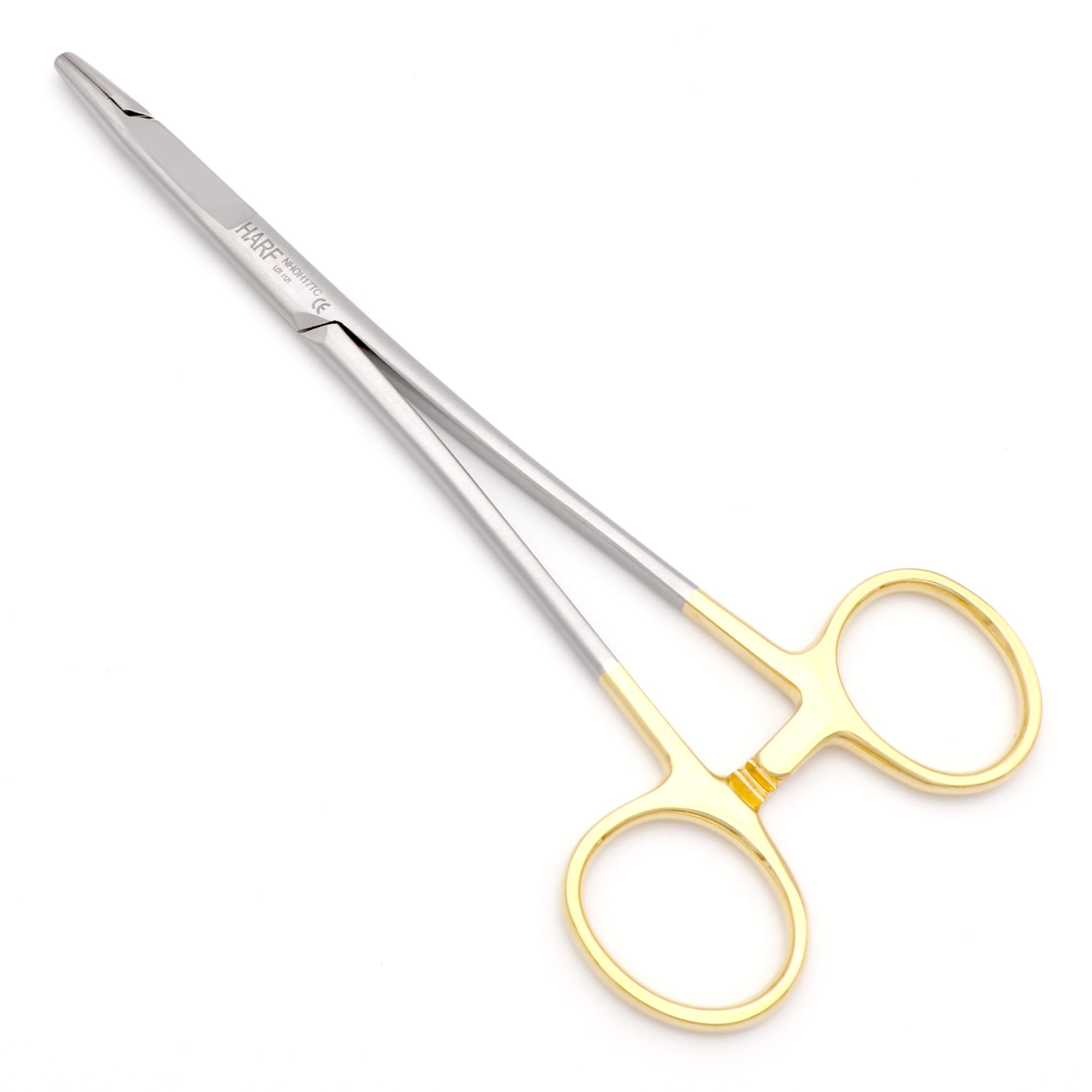 Olsen Hegar Needle Holder Scissors Combination 6 1/2" Serrated - Tungsten Carbide