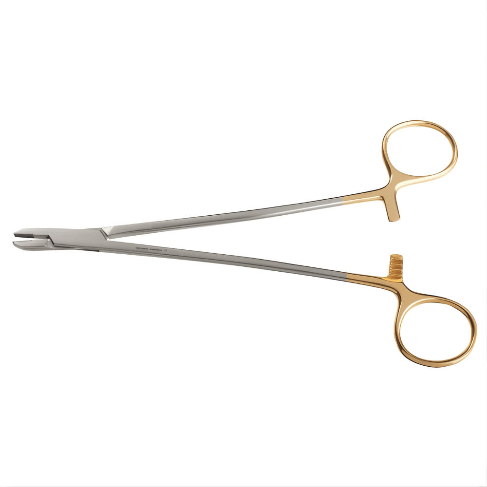 Cooley Needle Holder 6" Extra Delicate Serrated Tungsten Carbide Inserted Jaws