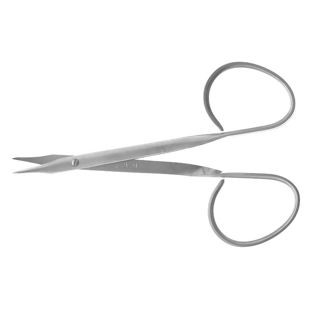 Gradle Scissors 3 3/4" Slightly Curved Sharp