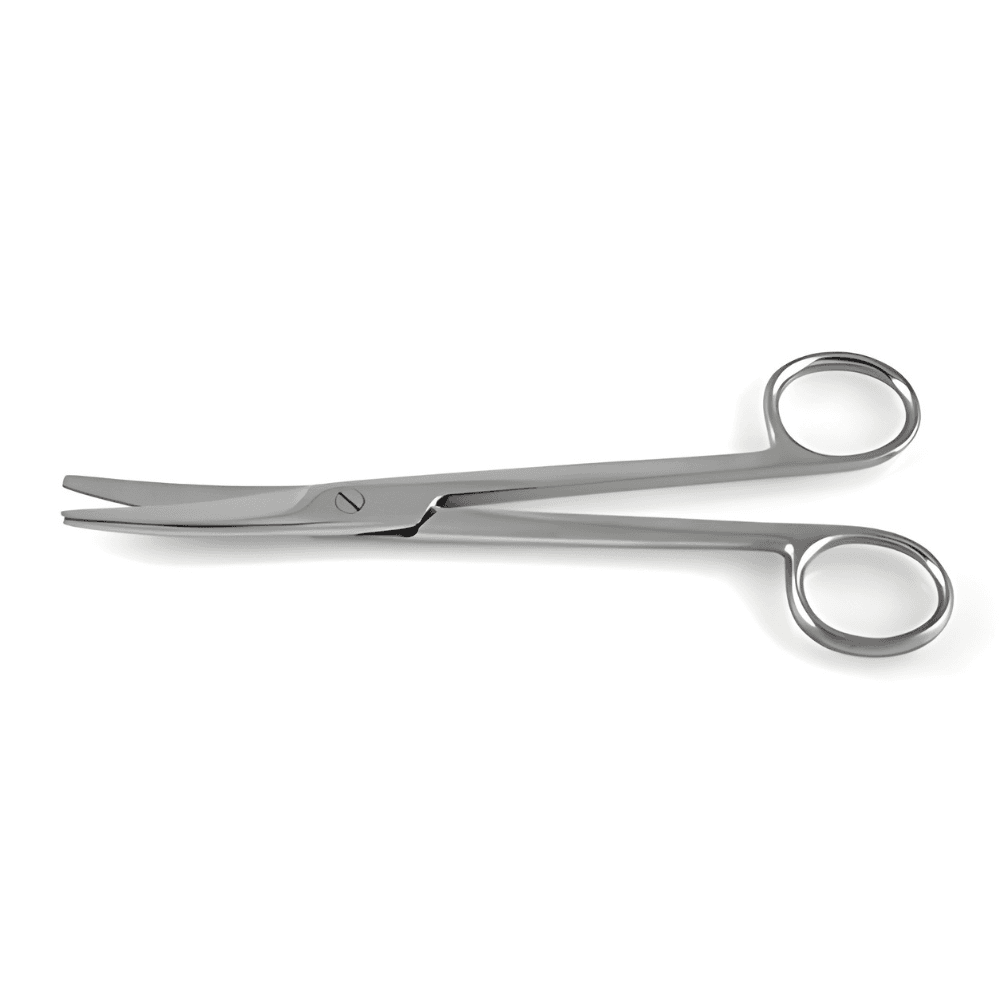 Mayo Scissors 6.75” Curved