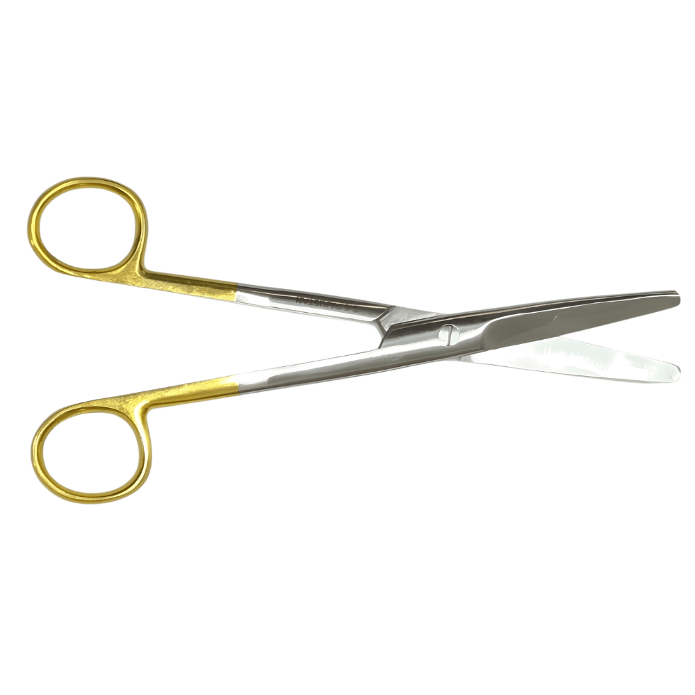 Mayo Scissors 6.75" Straight (gold plated )