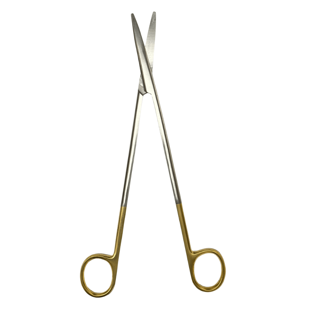 Metzenbaum scissors 9" straight (gold)