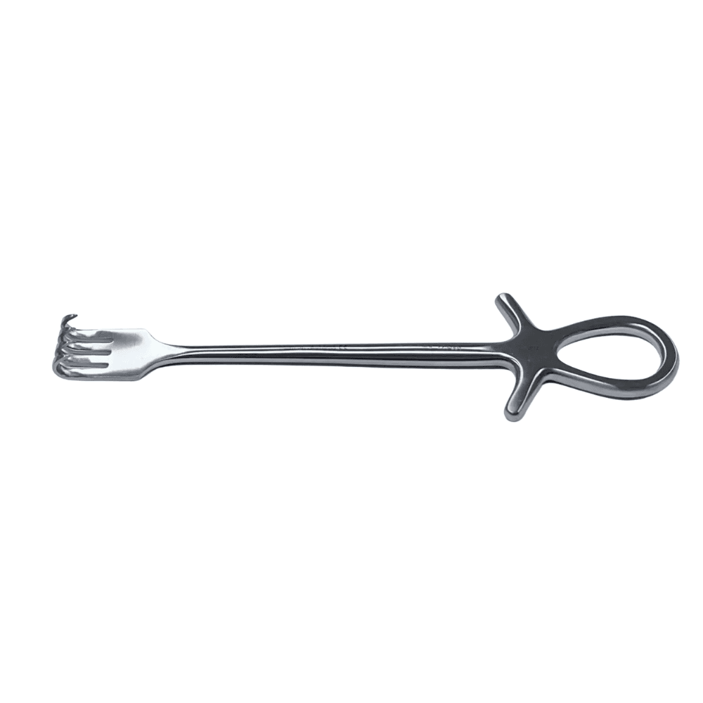 Murphy Rake Retractor 7 1/2″ Three Sharp Prongs