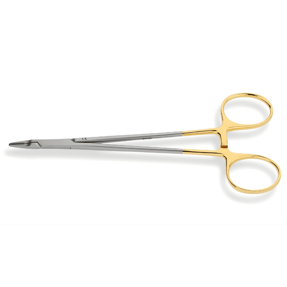 Ryder Needle Holder Serrated 9" Tungsten Carbide