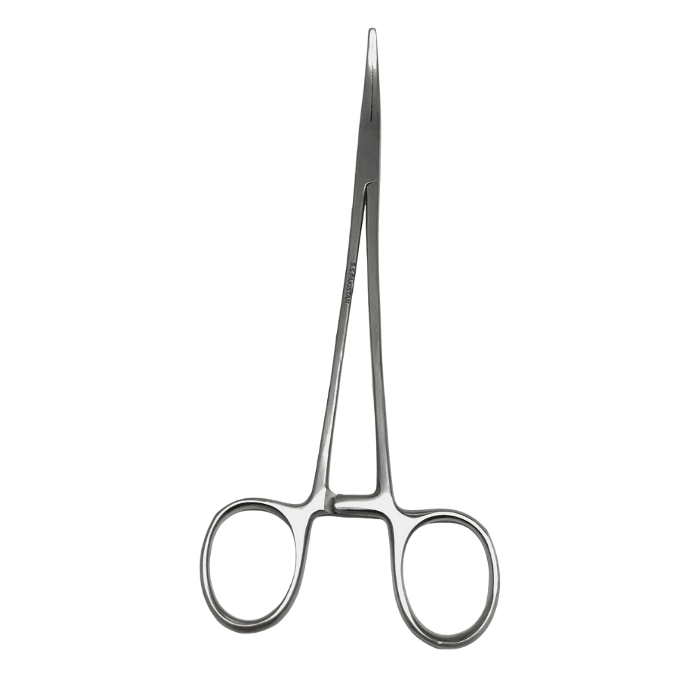 Schnidt Forceps 7.5 inch curved